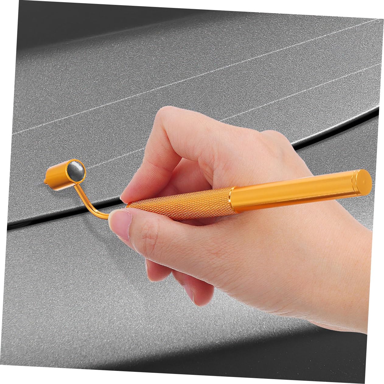 GLEAVI 2 Satz Autokratzerlackstift für Auto Leicht Anzuwenden mit Aluminiumlegierung und Kunststoff Geeignet für Schnelle Reparatur Kleiner Lackschäden Am Fahrzeug