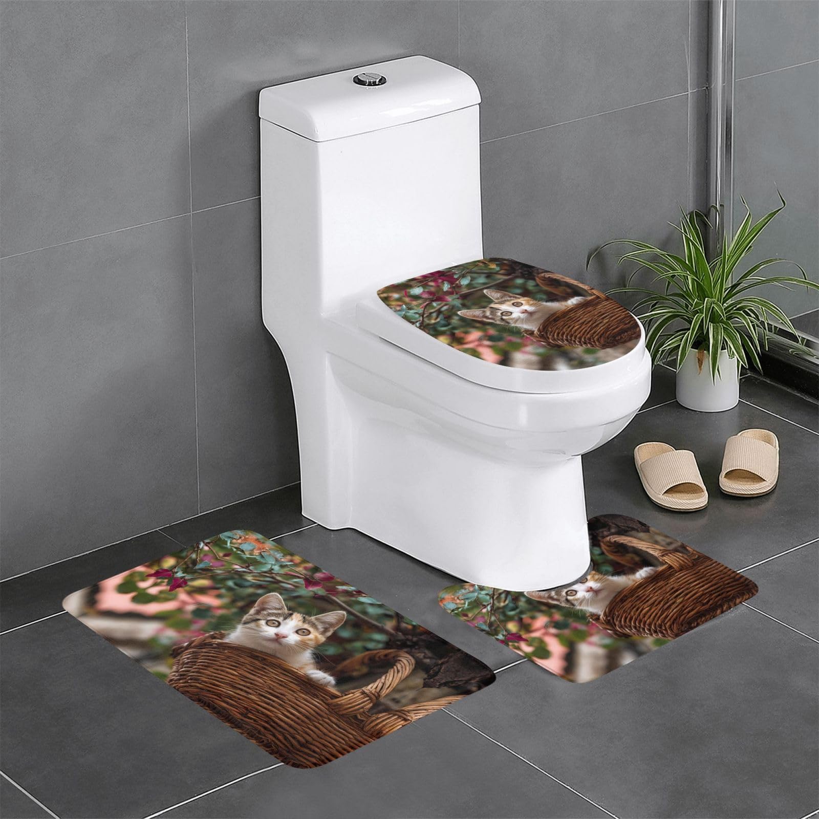 Tapis de salle de bain antidérapants WHJDPP pour éviter les glissades