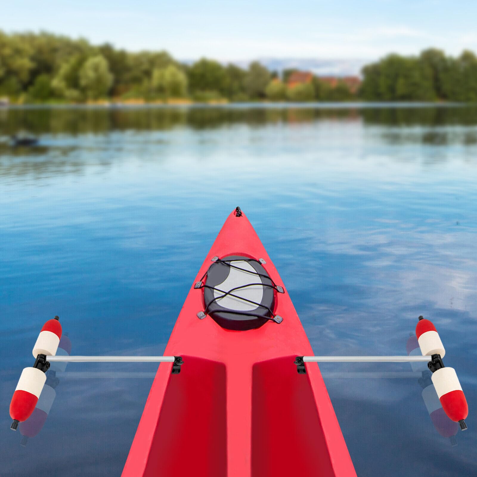 Inflatable PVC Kayak Stabilizer Floats Banana Shape Fishing 2X PVC  Inflatable Kayak Outrigger Stabilizer Kit - Portable Float Tubes For  Fishing \u0026 Water Sports Canoe Outriggers, image size:1600x1600