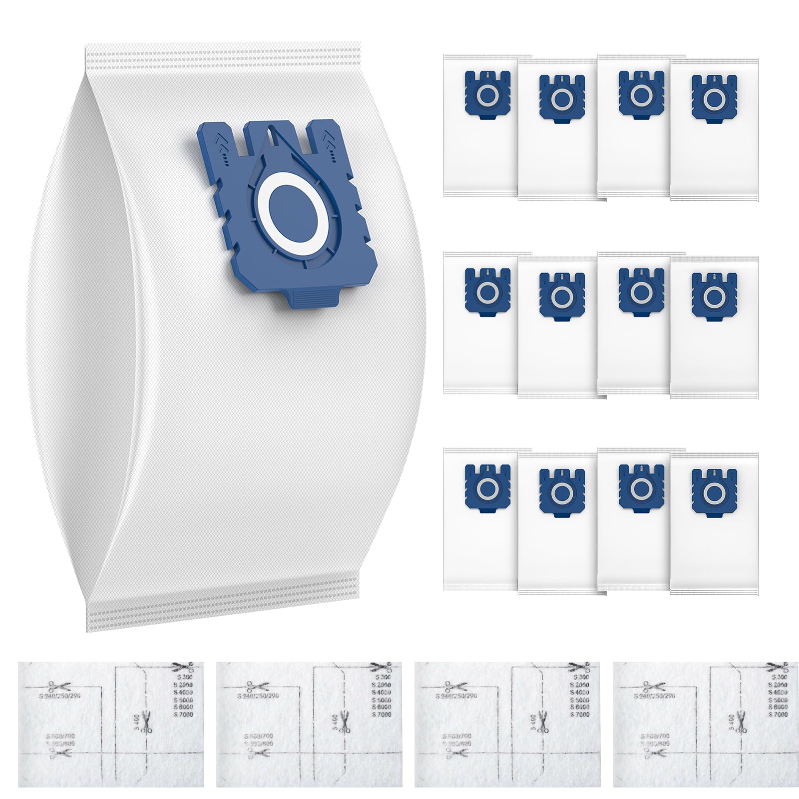 12 Sacchetti Hoover OWISUEE Compatibili per Miele | FindTheDeal