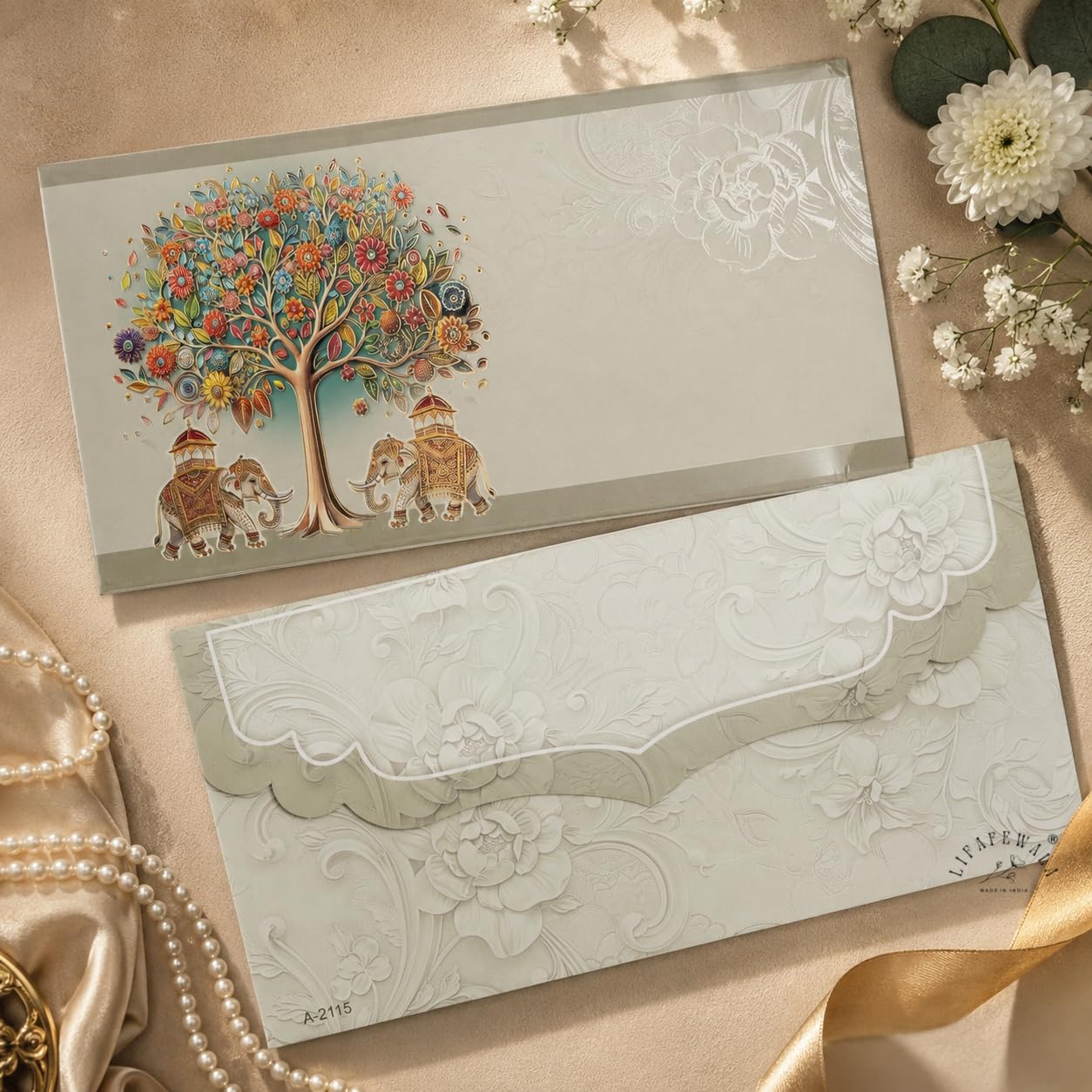 Pop 3D Style Elephant Design Shagun Envelopes For Gifting Weddings,etc Pack of 10 | LIFAFEWALA |-image-40