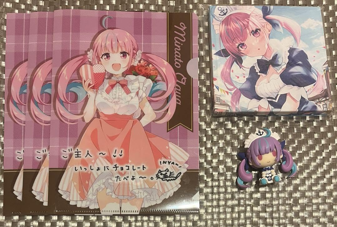 Amazon.co.jp: 湊あくあ グッズセット ちょこのっこ : おもちゃ