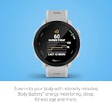 Garmin – Forerunner 55 - Montre GPS Multi-activités Running avec Fonctions d’Entrainement Coach et Cardio au Poignet – Blanche (Reconditionné) - 5