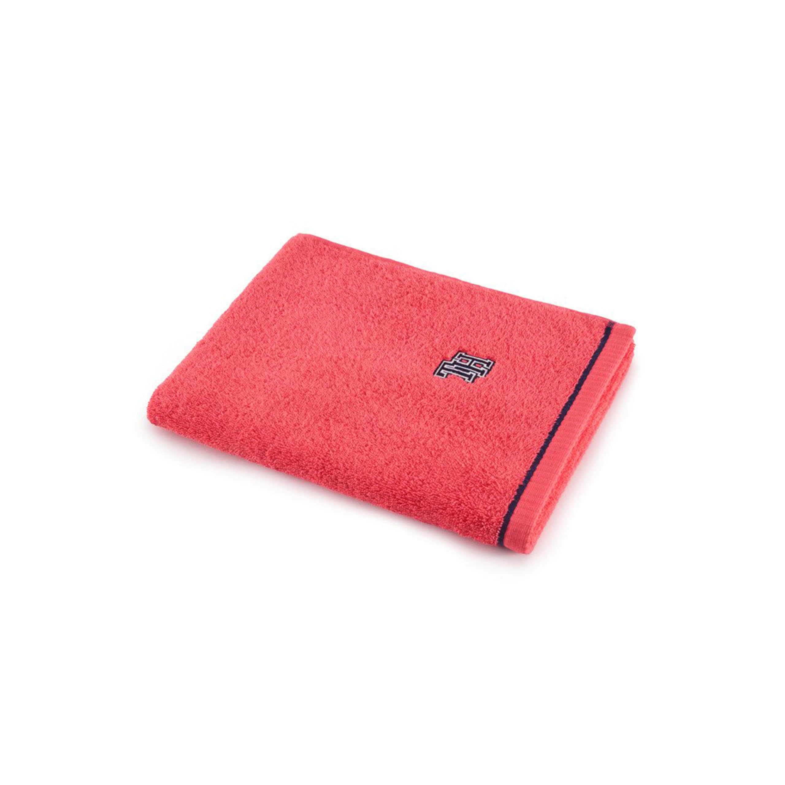 Tommy Hilfiger Badetuch Initial Farbe Lazer Pink Größe 90x150 cm