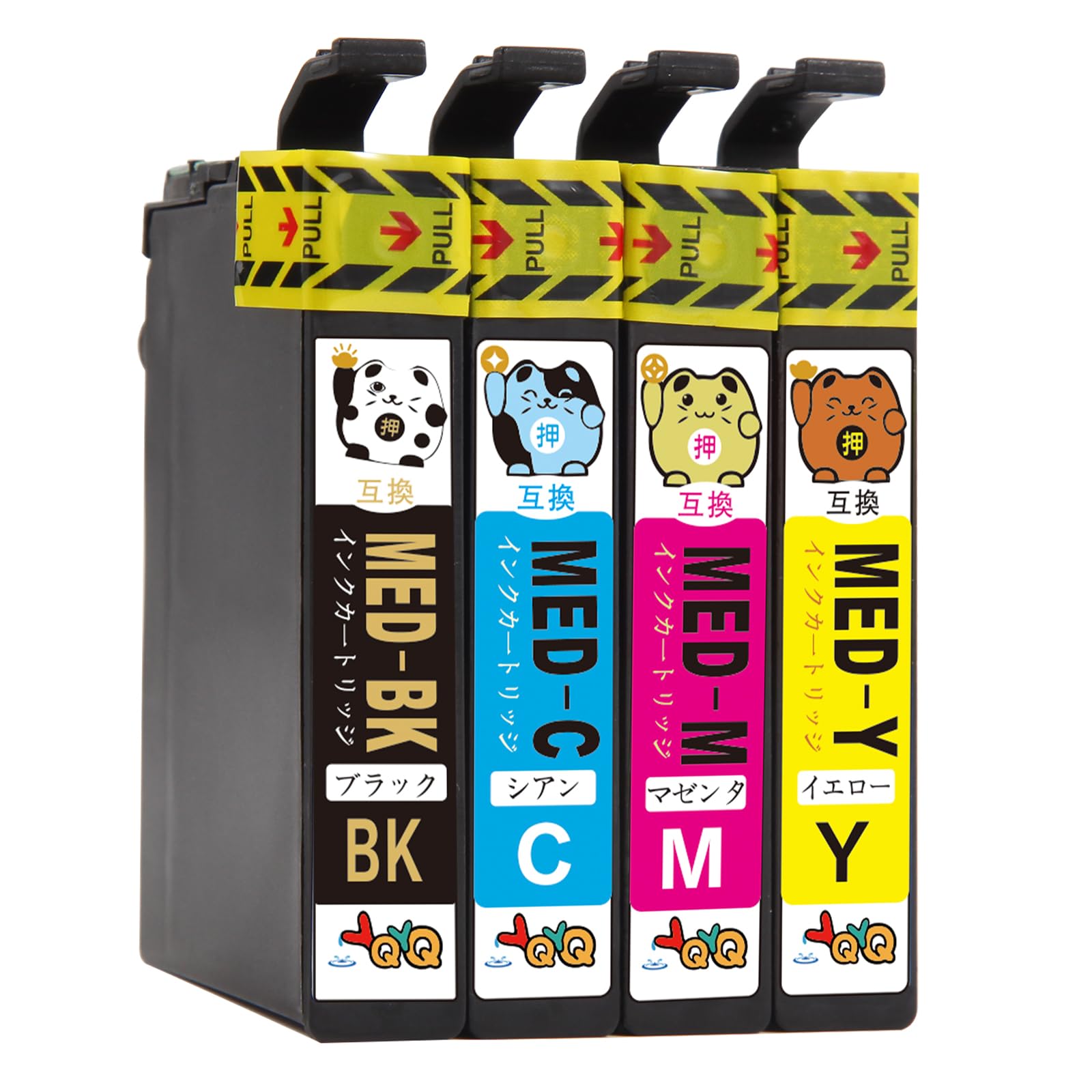 Amazon.co.jp: 【YQYQ】MED-4CL 互換インク エプソン用 プリンター