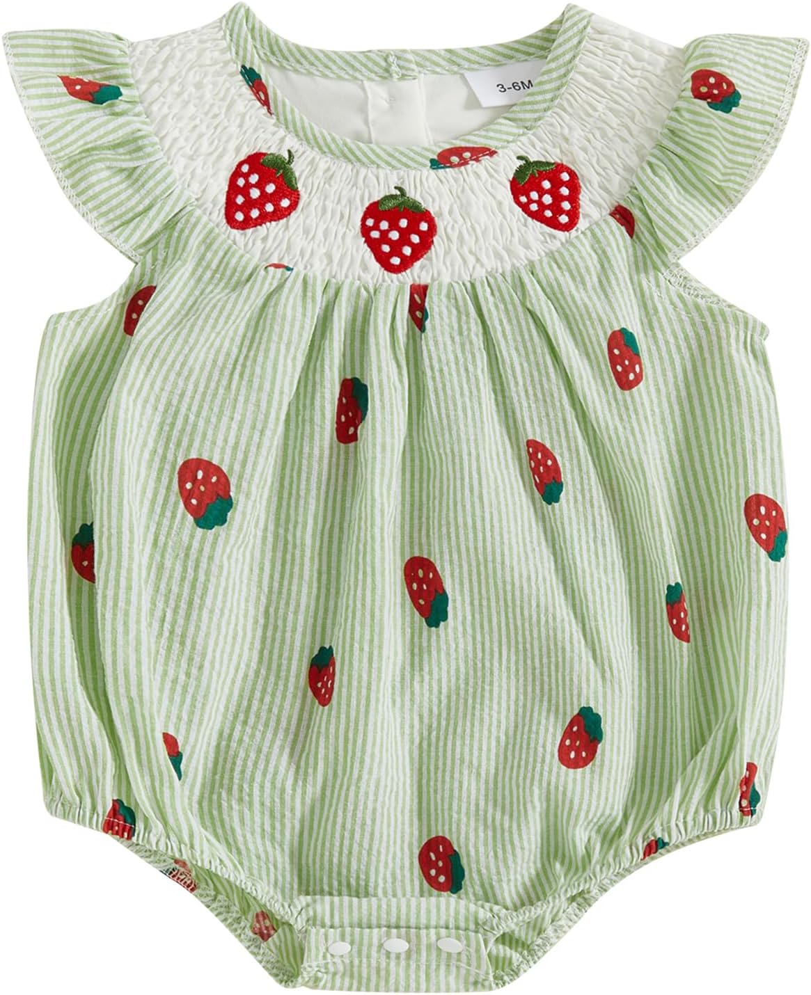 Kayotuas Newborn Baby Girls Halloween Outfit Smocked Bubble Romper Embroidery Pumpkin Ghost Bodysuit Toddler Fall Clothes