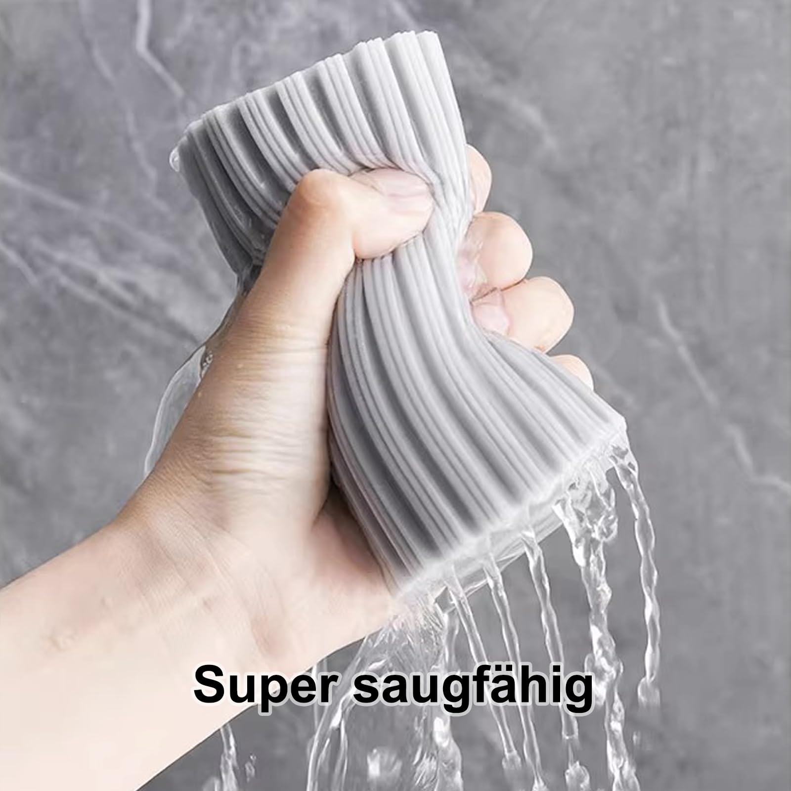 ACONDE 5 sztuk Damp Clean Duster, gąbka do kurzu wielokrotnego użytku, miotełka do wilgotnego kurzu, do czyszczenia żaluzji, szkła, otworów wentylacyjnych