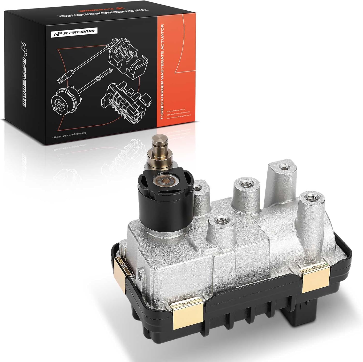 A-Premium Turbocharger Wastegate Actuator Compatible with Mercedes-Benz Sprinter 3-T 2006-2009, Sprinter 3.5-T 2006-2009, Sprinter 4.6-T 2009, Sprinter 5-T 2006-2009