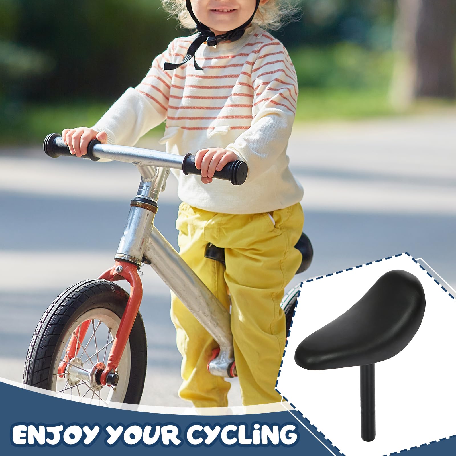 rockible Sella per Bici per Bambini Sella per Bici Sella per Bicicletta Parti di Ricambio per Bici da Bambino da 12 14 Pollici