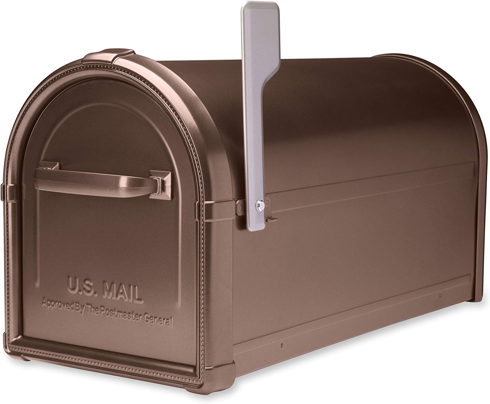 ARCHITECTURAL MAILBOXES5593C-CG-10 Hillsborough Post-Mount Mailbox, Copper, L