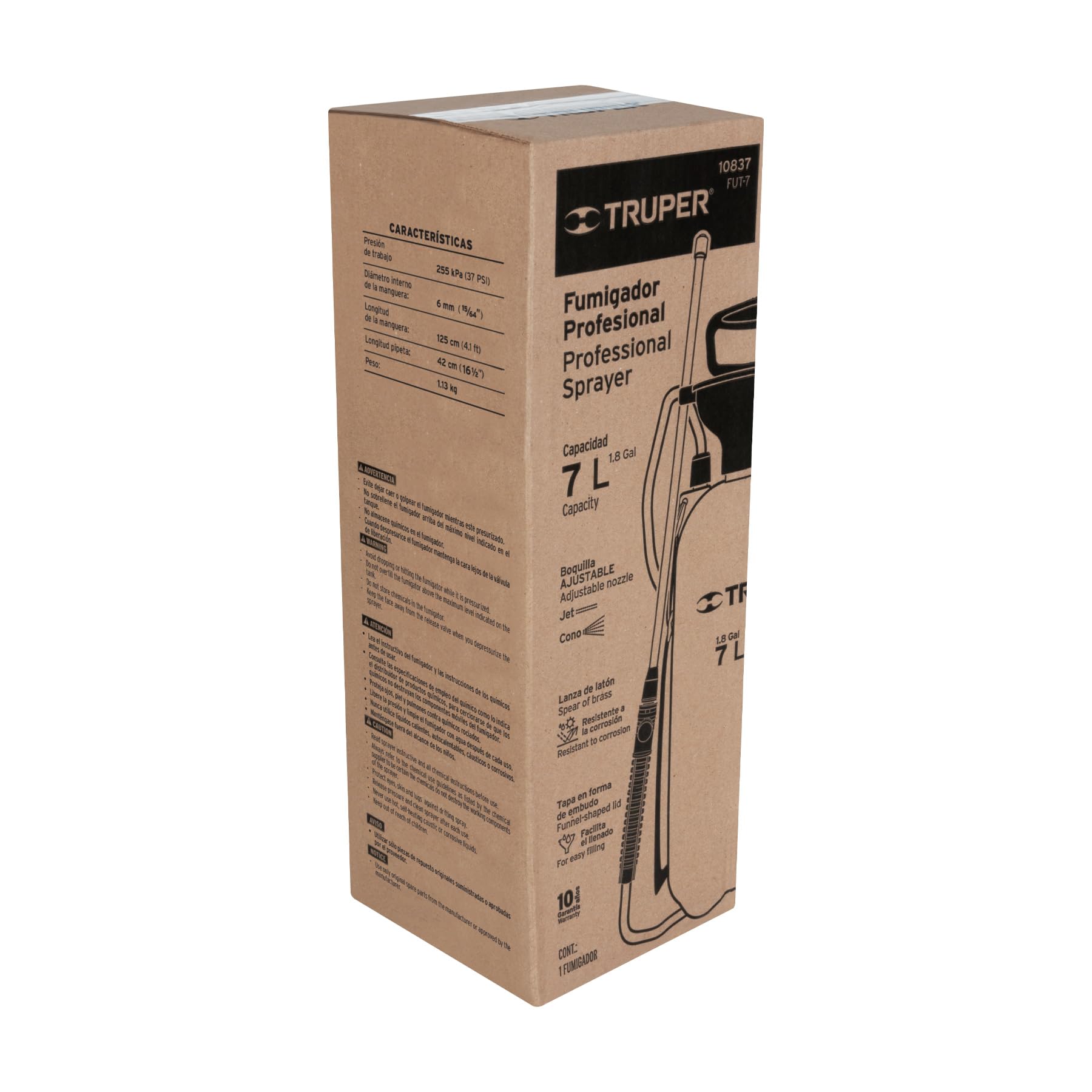 Truper 10837 / FUT-7-1.8 gal (7 L) Gardener Sprayer