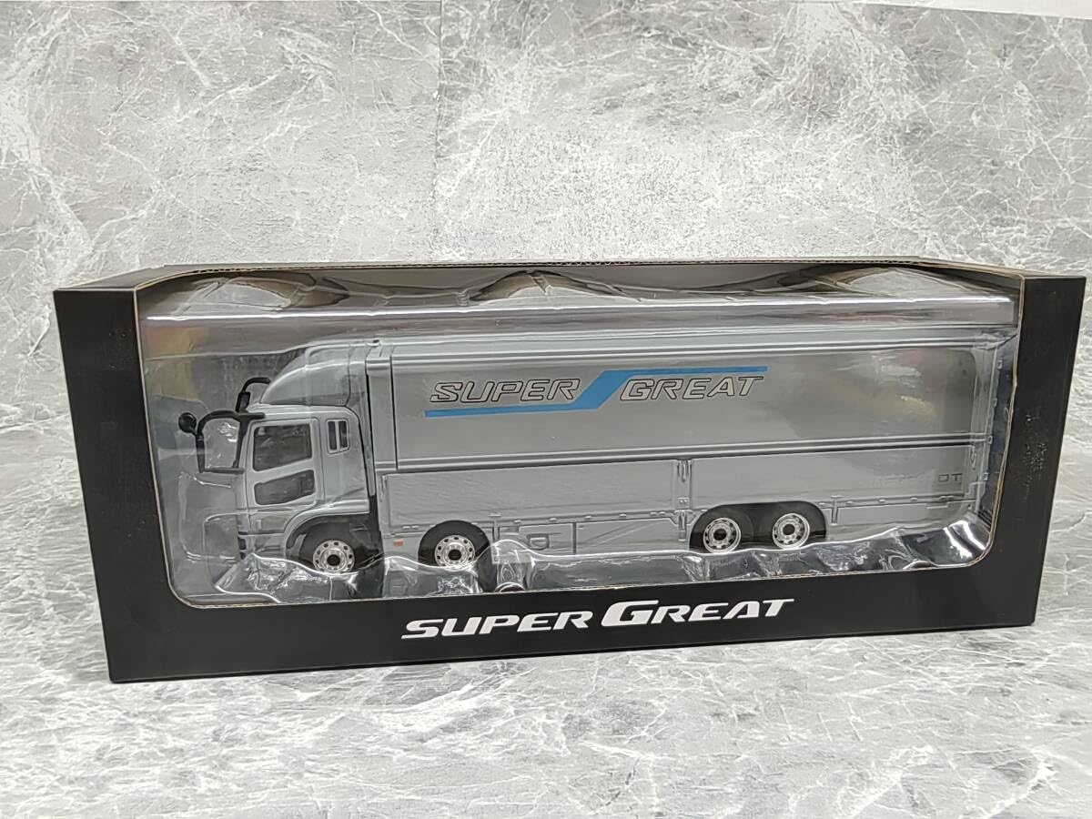 三菱ふそう スーパーグレート ミニチュアカー　 43スケール ミニカー　非売品 FUSO 1/43 三菱 ふそう スーパーグレート ミニチュアカー SUPER GREAT
