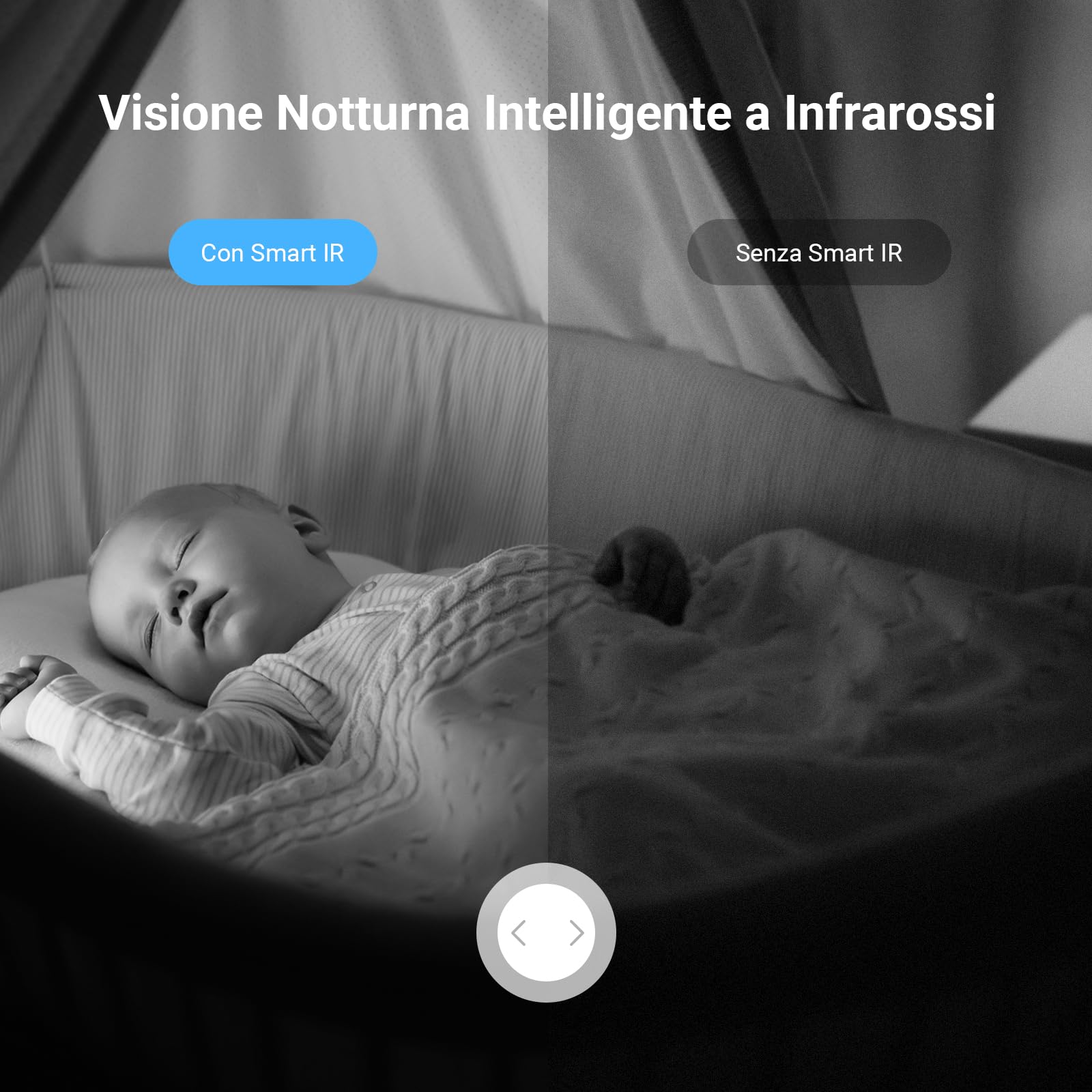 EZVIZ C6N Telecamera Wi-Fi Interno 1080p Pan/Tilt/Zoom Visione Notturna Tracciamento Movimento Audio Bi-direzionale