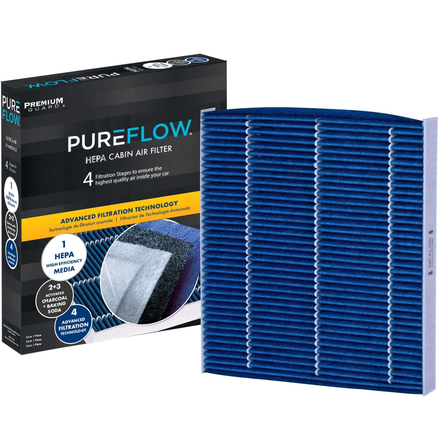 Amazon.com: PureFlow HEPA Cabin Air Filter PC6156HX | Fits 2011