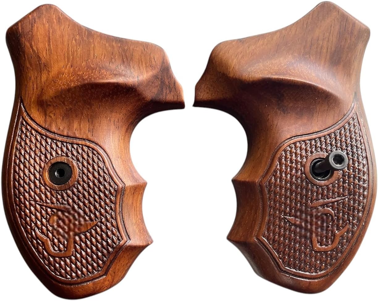 New! Grips Compatible with Tauruus Small Frame M85 605 850 851 905 941 .38 Special Style #03 (Thai Handmade)