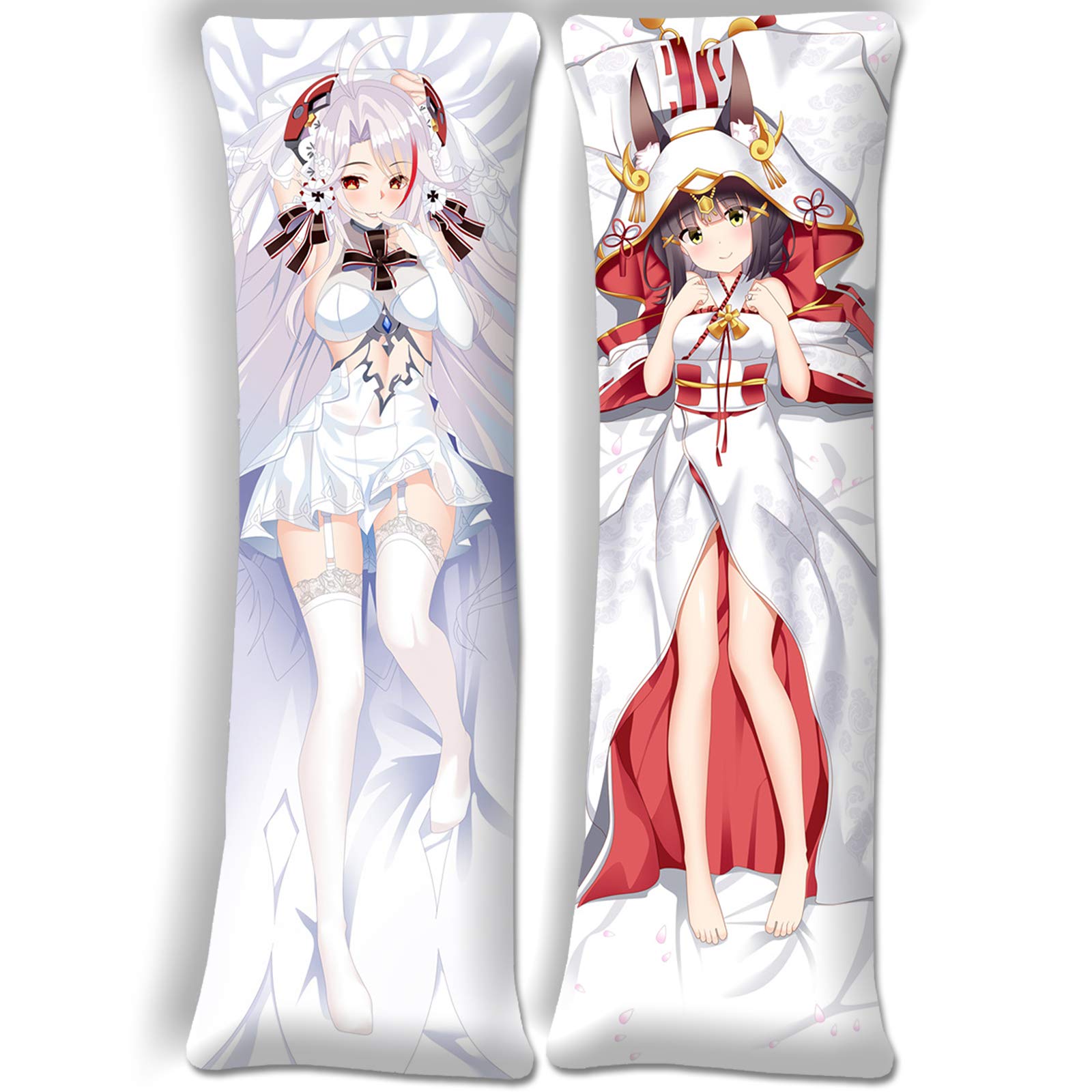 Azur Lane Nagato Animebody Pillowcover Dakimakura Pillow Anime 59in x 19.6in(150x50cm) Japanese Text