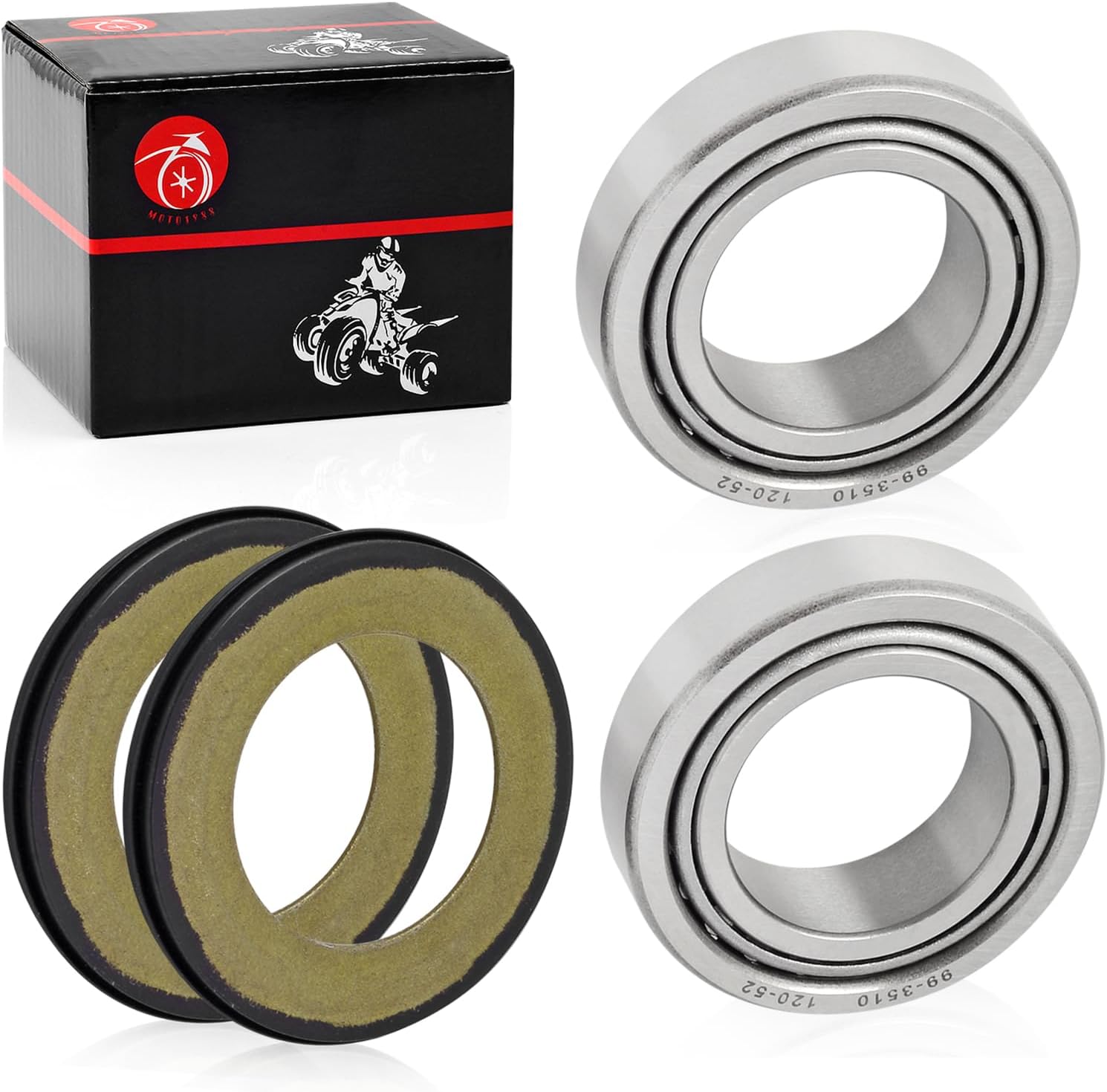 Steering Stem Bearing + Seal Cover kit For HONDA CR125R CR250R CRF250R CRF250X CRF450R CRF450RX CRF450X