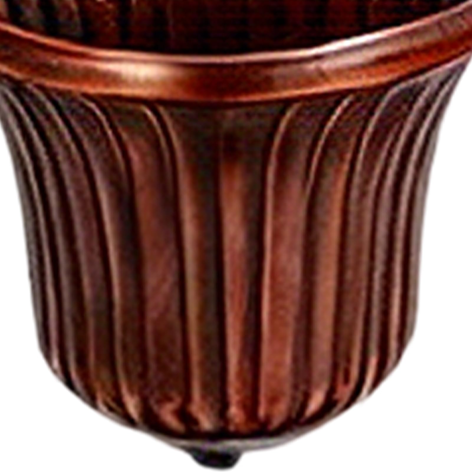Genérico Cadena de Lluvia de Cobre de 12 Tazas, Tubo De Desagüe Decorativo De Cobre 3,8 Metros, Elemento Decorativo de Drenaje, Cadenas De Lluvia para Jardín al Aire Libre, Techo, cenador, toldo