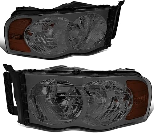 Miniatura 10 de Conjunto de faros delanteros DNA Motoring HL-OH-F1509-CH-AM