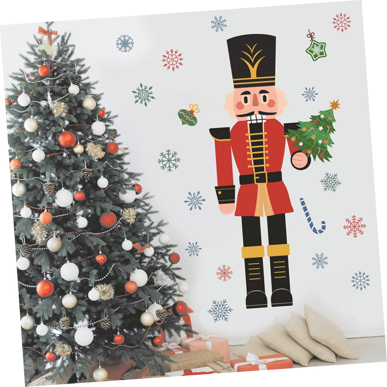 Zerodeko 4 Pz Vetrofanie Natalizie Adesivo Per Vetrina Natalizia La Finestra Di Natale Aggrappa Adesivo Per Finestra Adesivo Decorativo Per Finestre Adesivo Adorabile Di Natale Pvc