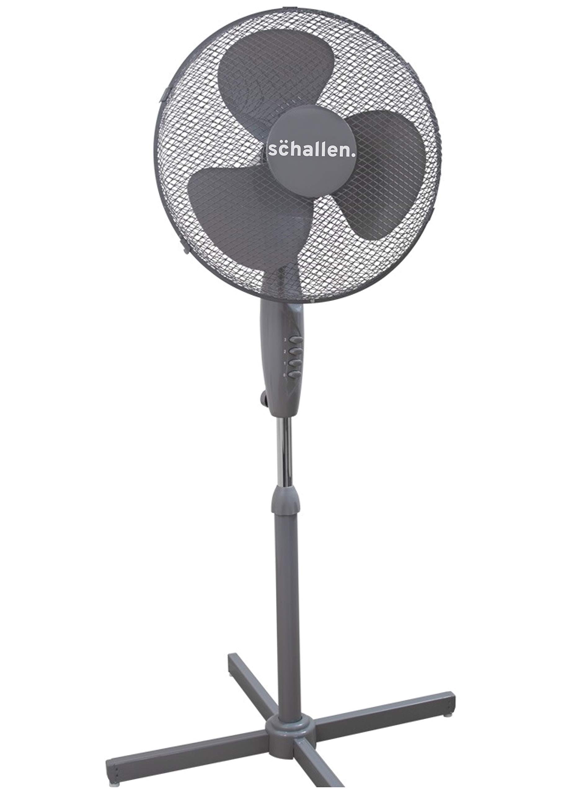 Buy Schallen 16" Electric Oscillating Floor Standing Tall Pedestal Air
