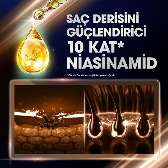 Clear Women Kil Terapisi Arınmış ve Yumuşak Saçlar Kepeğe Karşı Etkili Şampuan 350 ml