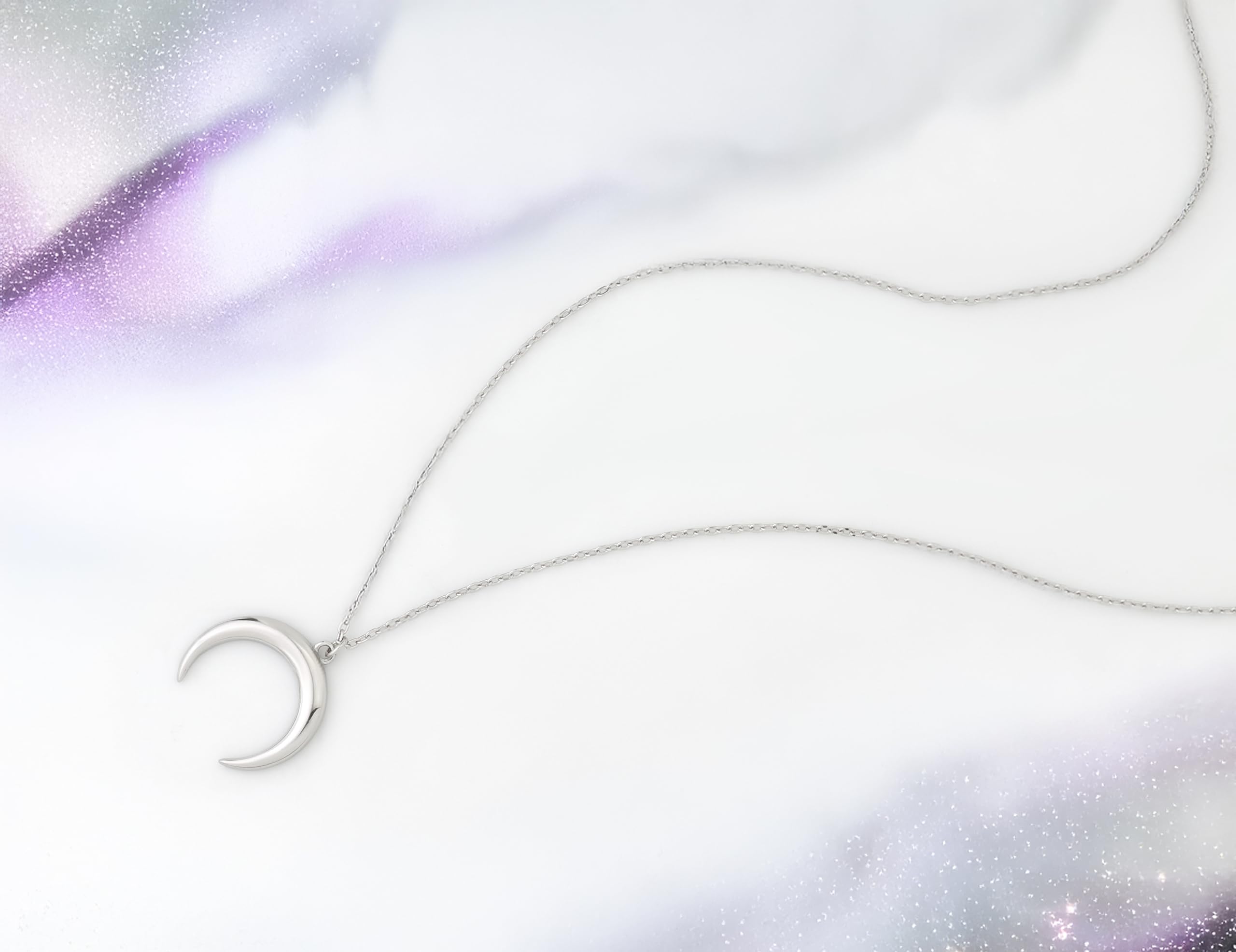 Sofia Milani - Collana Donna Argento 925 - Ciondolo a Luna - 50236