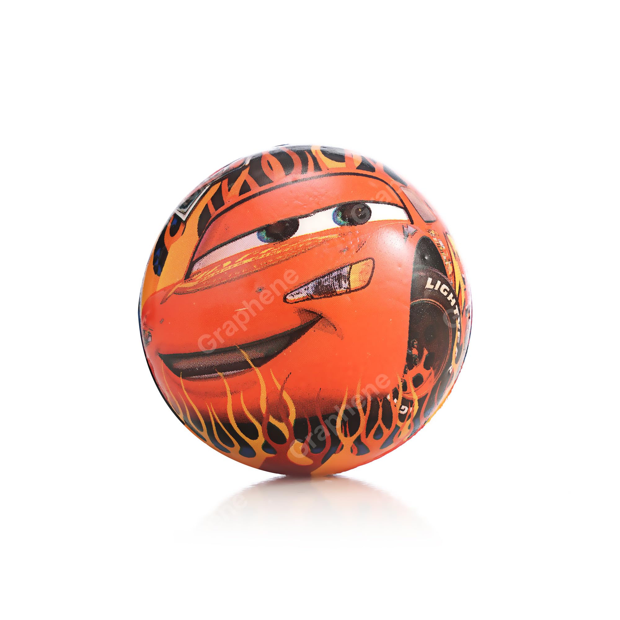 GRAPHENE Soft Squeeze Squishy Smiley Foam Sponge Cartoon Balls Light Weight Non Toxic Hand Exercise Ball Stress Relief Cartoon Printed for Kids Adults Pets Multicolor