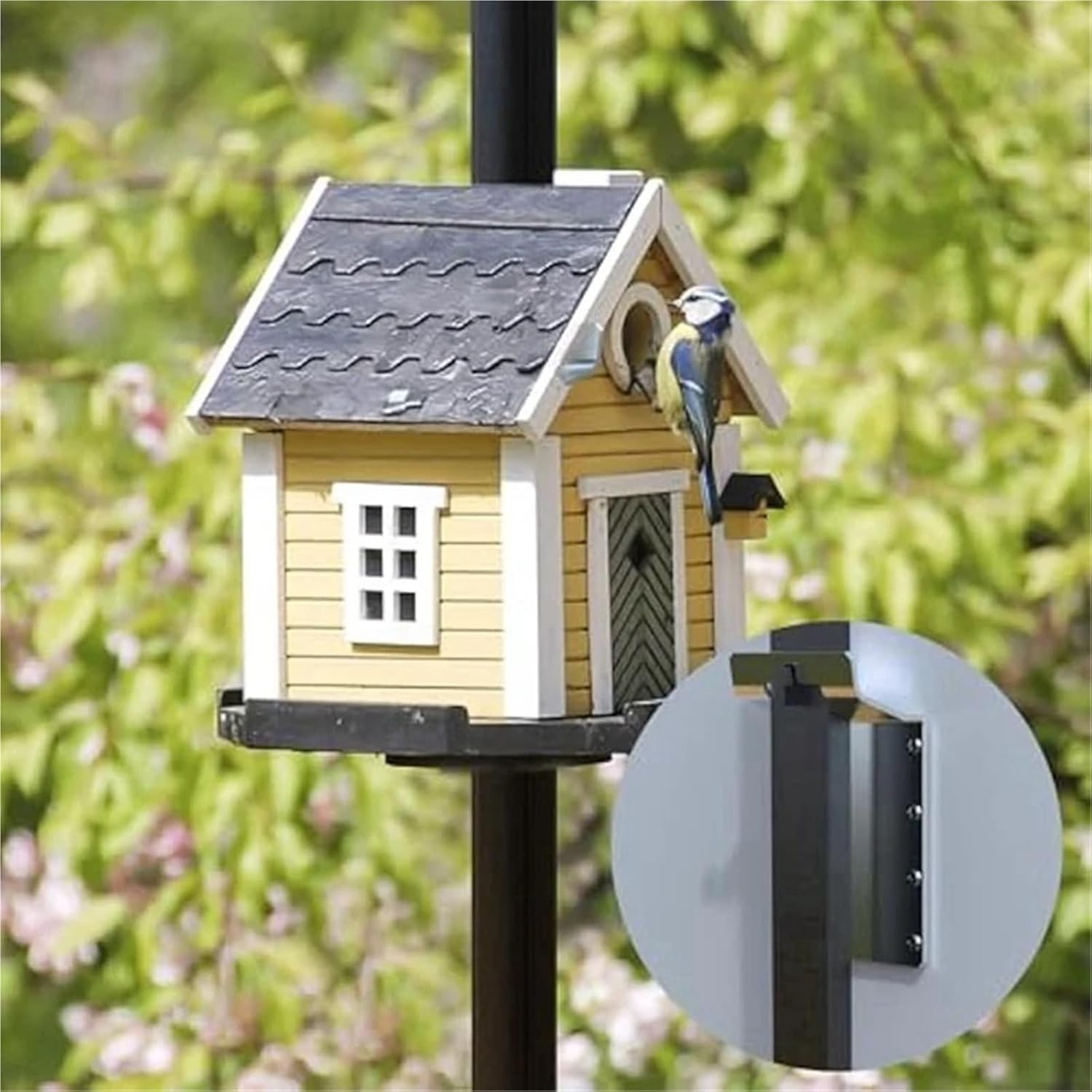 ABSU 6 T Post Brackets,T Post Target Hanger,Fence Bracket for T Shape Fence Posts,T Post Corner Brace for Trail Camera Mount