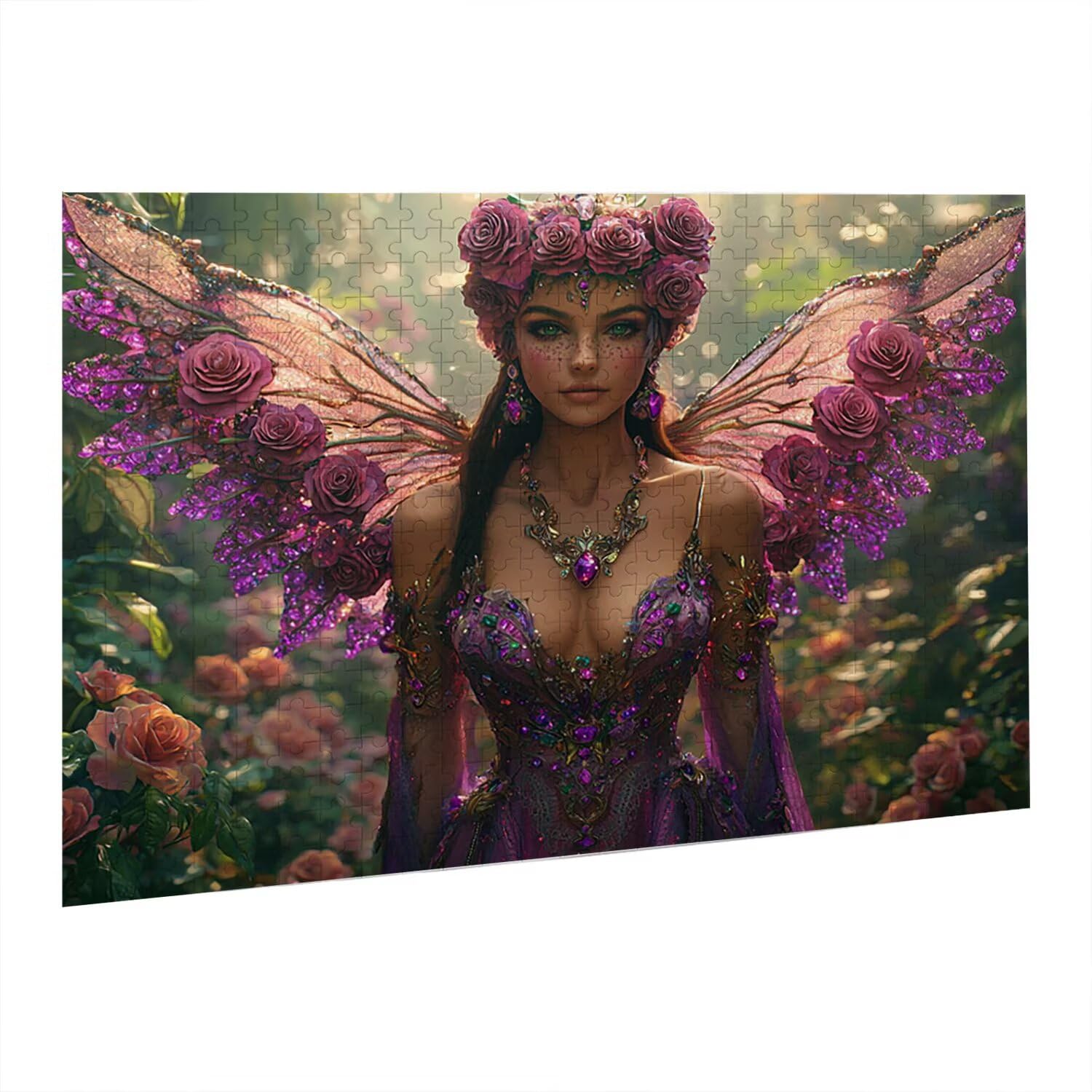 Jigsaw Puzzle, 6000 Pezzi Puzzle Classici, Fiori Di Fata Puzzle Rilassamento Intelligence, Mpossibile Difficile Puzzle Impegnativo per Adulti Puzzle Gioco Familiare, Regalo per Amore Amico fr0-866