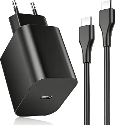 Cargador para Nintendo Switch/NS Switch, 60W Adaptador de Corriente con Cable Switch de 2M/6.6Ft Carga Rápida USB Tipo C para Switch Lite/OLED/Deck Dock/Pro Controller, Laptop & Tablet, Soport Modo TV