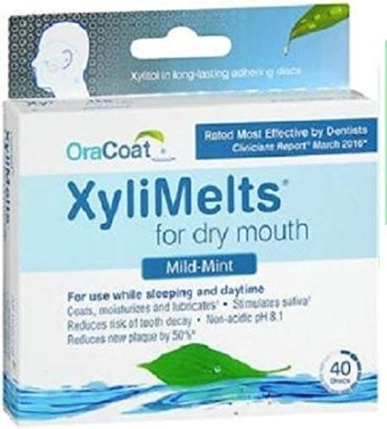 Xylimelts For Dry Mouth-M Size 40ct
