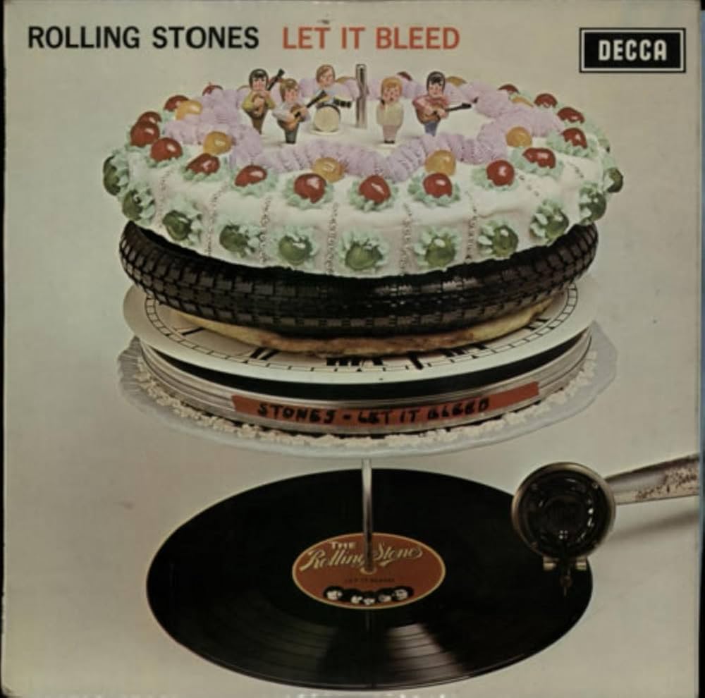 ROLLING STONES LET IT BLEED UK 英盤 STEREO The Rolling Stones Let It Bleed - 50th Anniversary 180 Gram