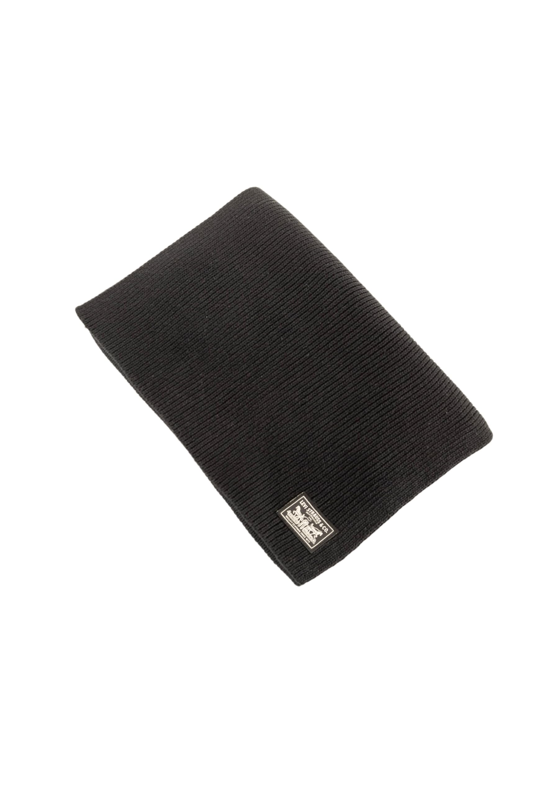 Levi's Back Patch Scarf Hombre, Black normal, Talla única