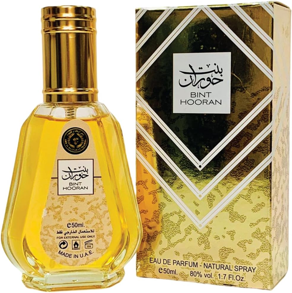 Bint Hooran Edp Eau De Parfum for Women 50ml | Sandalwood, Bergamot and Amber Arabian Perfume Fragrance | Women’s Perfume Made in Dubai by Sapphire’s Choice