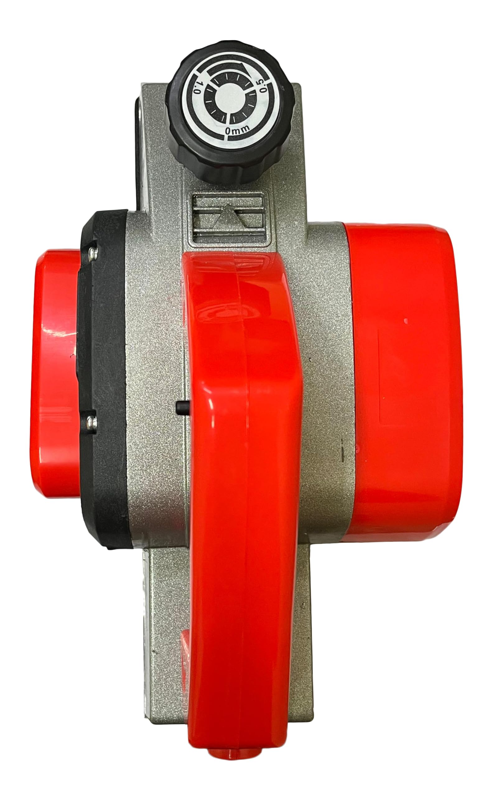 Inditrust Dumdaar Electric Wood Planer 82mm 750W (Red) | Corded Professional Wood Planing Machine with Accessories | Heavy Duty Hand Planer for Carpentry, Furniture & DIY Work 1