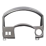 Dash Panel Bezel Trim Compatible with 2004-2006 Nissan Titan Armada Instrument Cluster Dashboard Gauge Cover 68240-7S000