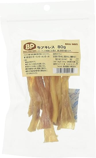 Amazon ベストパートナー 犬用おやつ 牛アキレス 80g ビーフ 80グラム X 1 ベストパートナー ジャーキー 通販