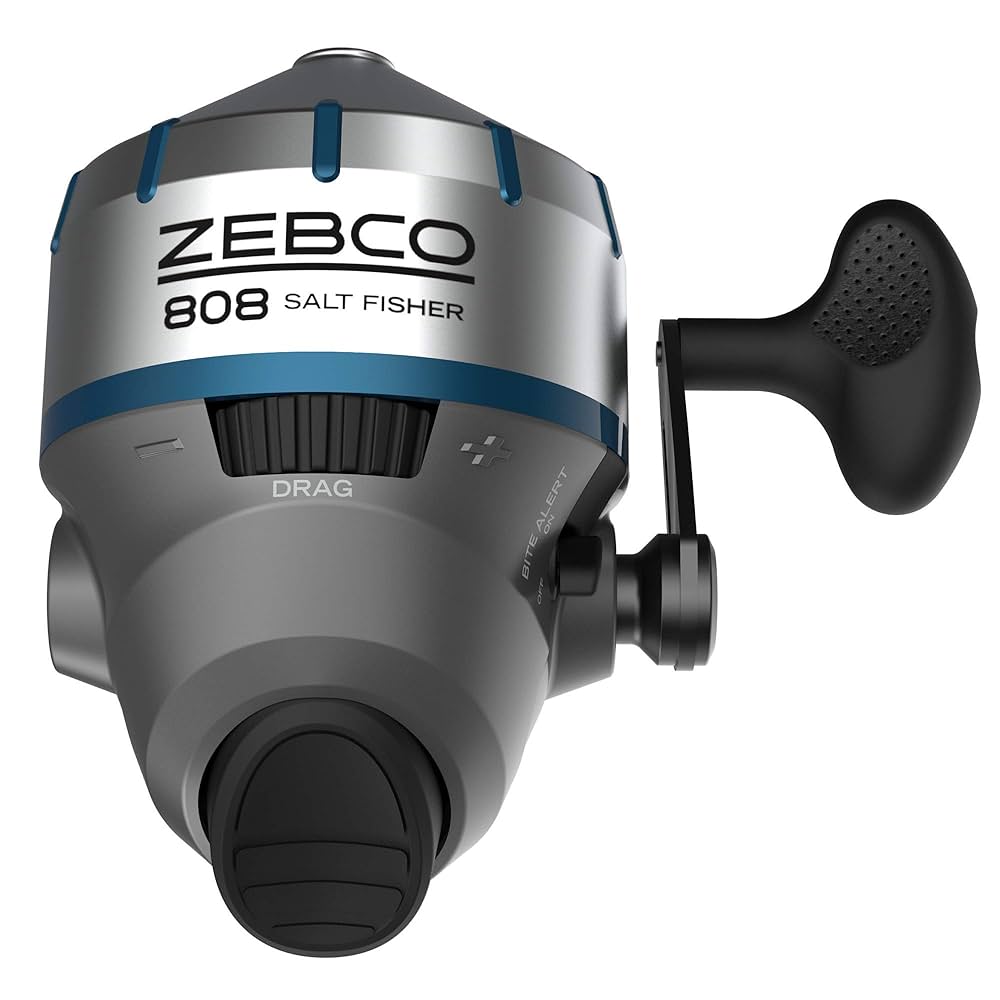 リール co Amazon | Zebco 808 ソルトフィッシャー スピンキャスト