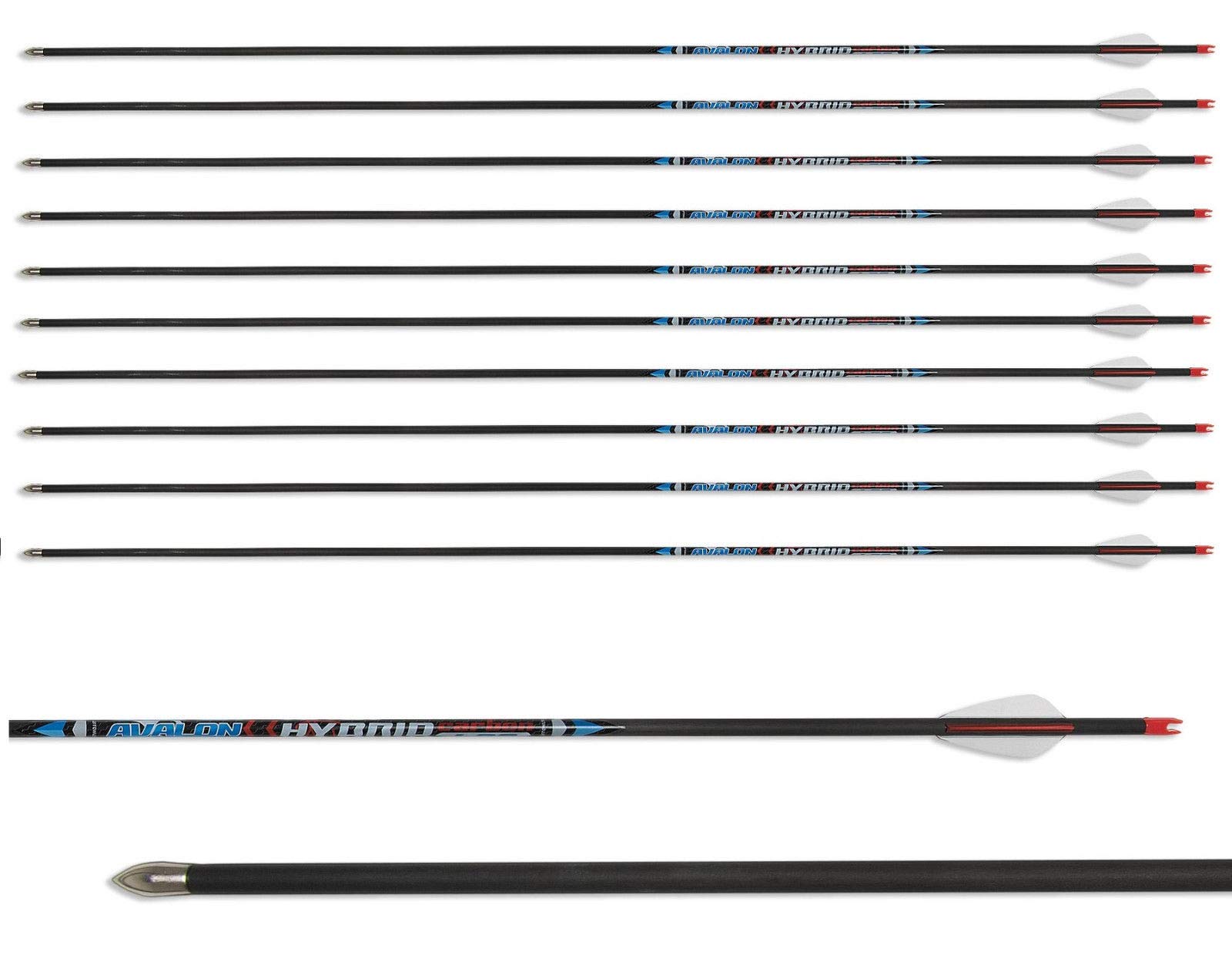 Avalon Carbonpfeile Hybridpfeile Pfeile Spine 600