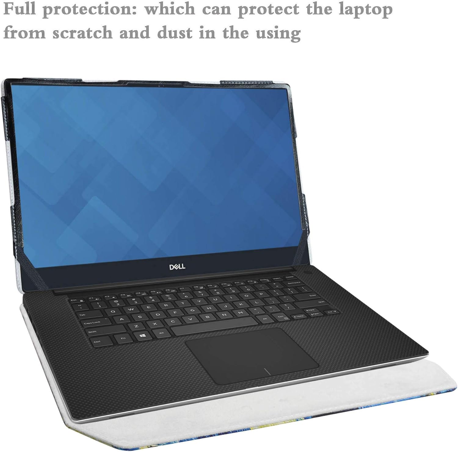 Alapmk Protective Case for Dell XPS 15 7590/ Inspiron 15 2-in-1 7500 7506 i7506-7958SLV-PUS/Inspiron 15 7500 7501/ Vostro 5501 5502/ Vostro 7500/ Precision 3560 15.6" Laptop,Starry Night