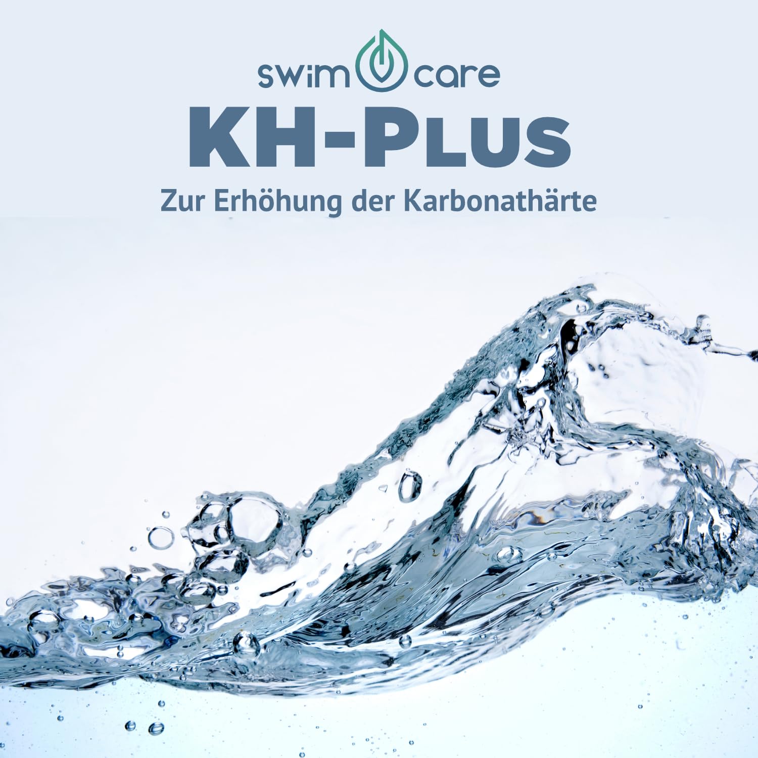 swimcare® KH-Plus - 5 kg - Erhöht die Karbonathärte in Schwimmteichen - Stabilere pH-Werte - Fördert das biologische Gleichgewicht im Teich und Naturpool