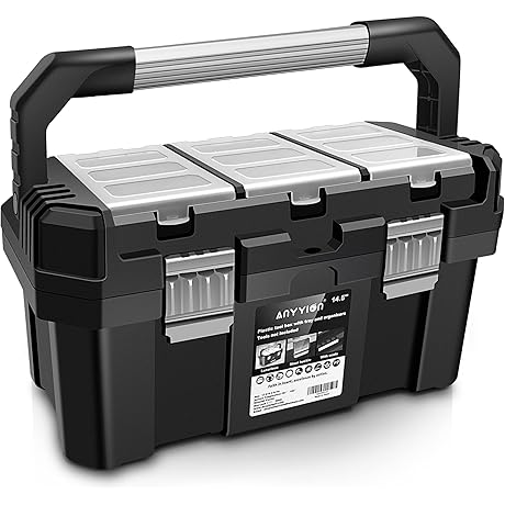 Anyyion 14 Inch Tool Box: The Ultimate Solution for Your Empty Storage Woes