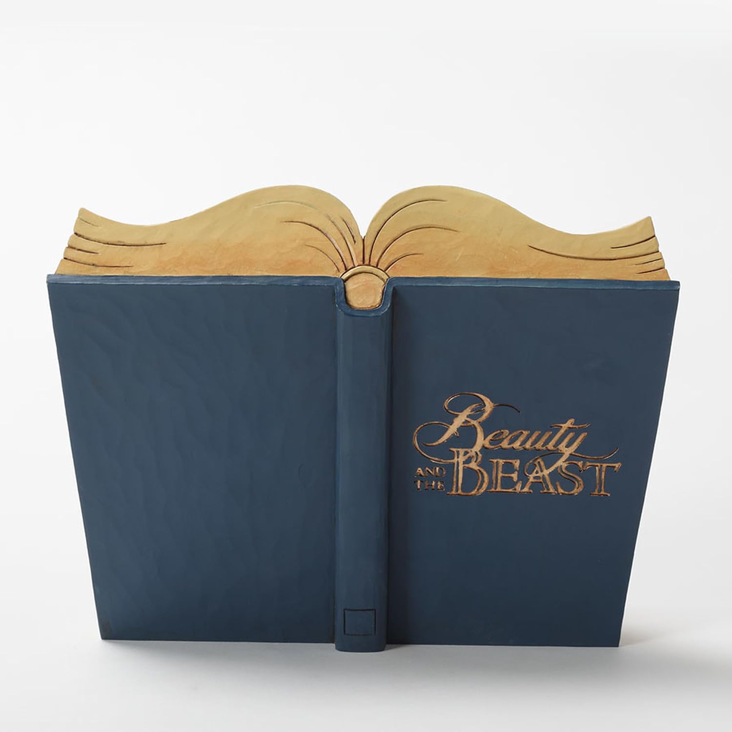 Enesco 4031483 Disney Traditions by Jim Shore “Beauty and The Beast” Storybook Stone Resin Figurine, 6”, Multicolor : Home & Kitchen