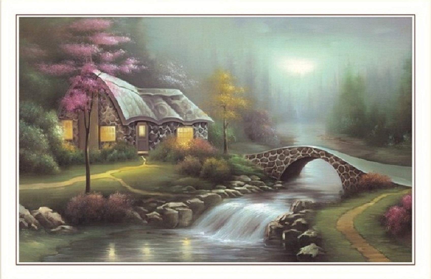 Impression sur Papier Fin de Qualité Musée pour Poster Beautiful Painting Art Géant