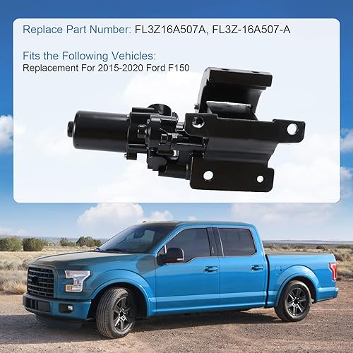 Miniatura 4 de Motor de estribo izquierdo con soporte compatible con Ford F150 2015-2020 Reemplazar # FL3Z-16A507-A