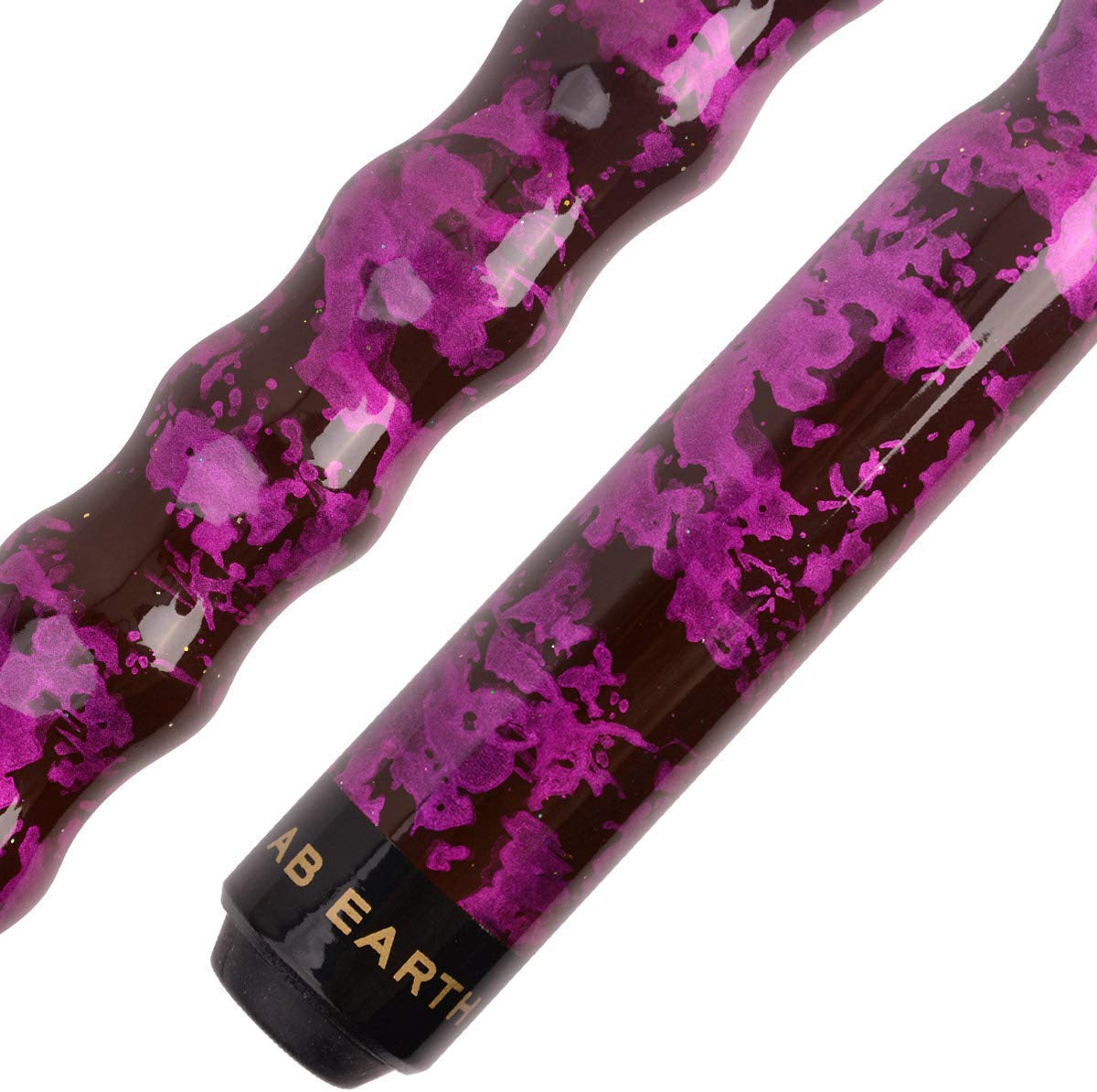 AB Earth 58" Pool Cue/Pool Stick Ergonomic Design Hardwood Canadian Maple 13mm Tip 18-21oz Billiard Cue B1SN, Purple 20oz