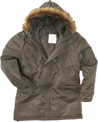 MIL-TEC U.S. Pilot Jacket N-3B BASIC long BLACK MIL-TEC U.S. Pilot Jacket N-3B BASIC long BLACK