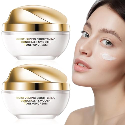 2PCS Ownawant Crema De Maquillaje,Crema De Maquillaje,Detroitrain Moisturizing Concealer Smooth