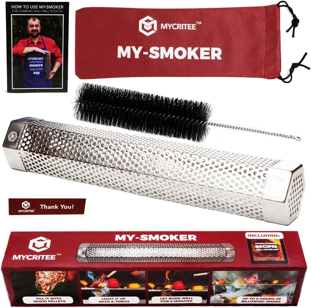 Mycritee Hexagonal Pellet Smoker Tube 12" (Hexad)